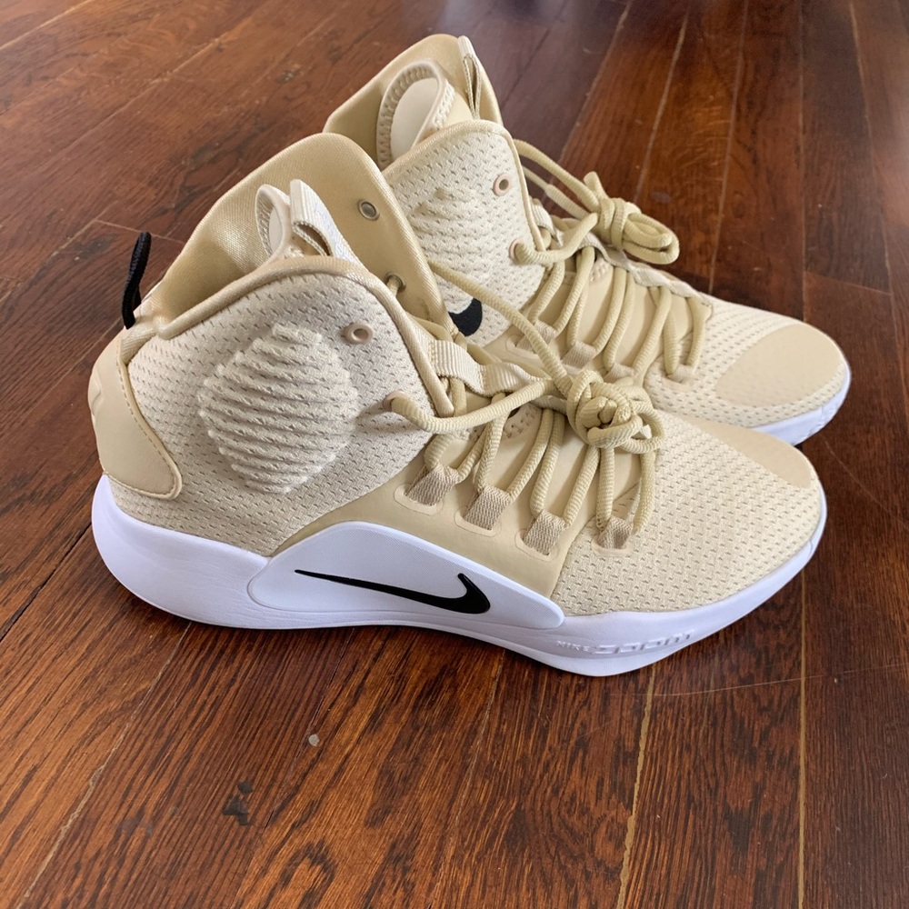 NEW Nike Hyperdunk X TB Team Tan  Basketball Shoes - Picture 4 of 8